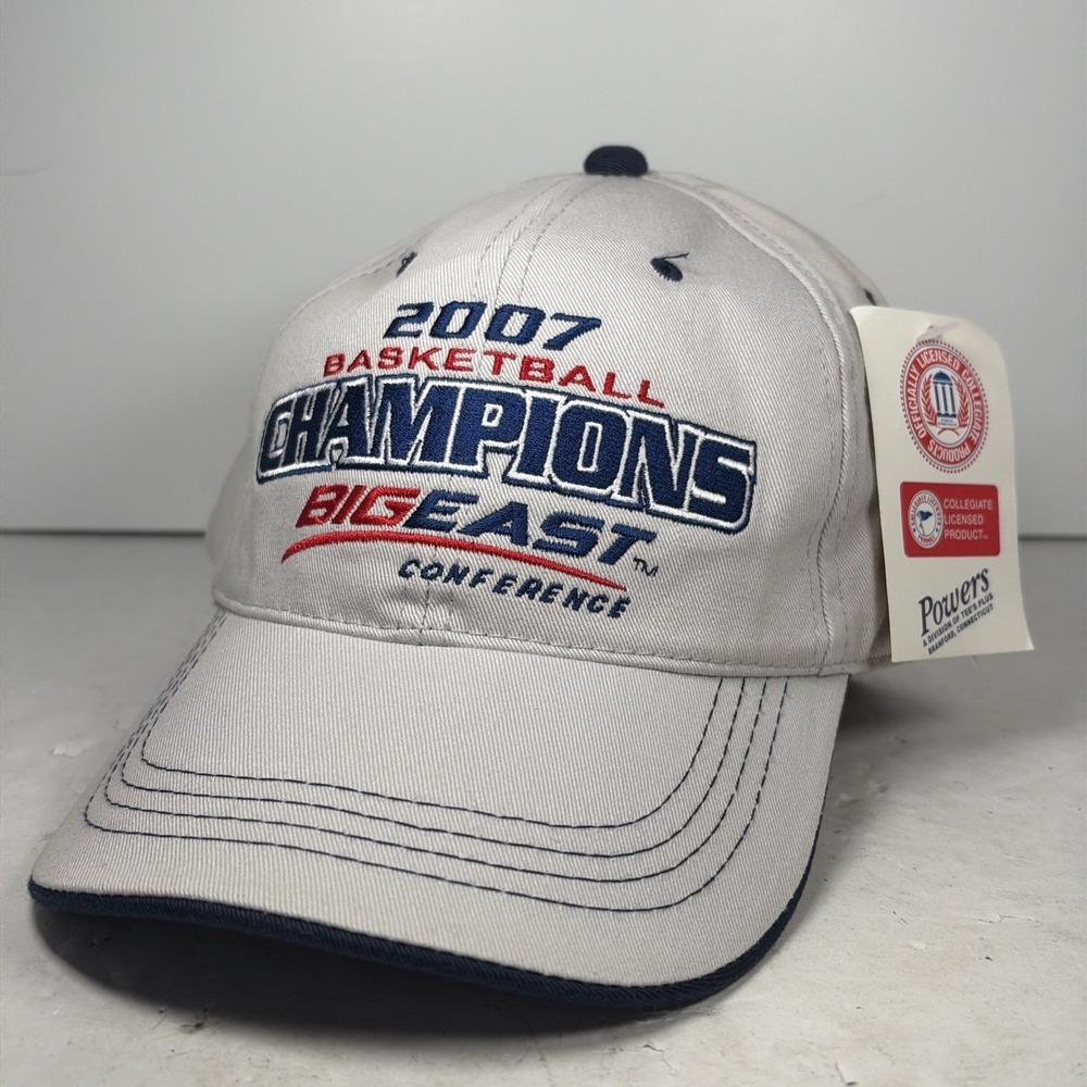 Big East Conference 2007‎ Basketball Champions NCAA Strap Back Hat